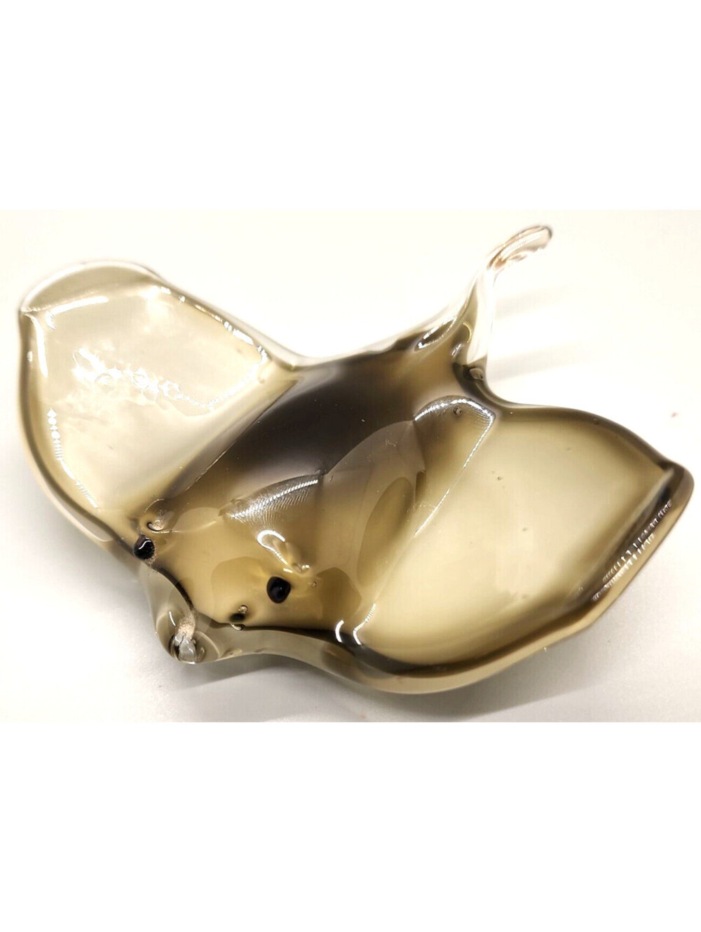 MANTA STINGRAY HAND BLOWN AND HAND FUSED VINCI BY DYNASTY GALLERY
